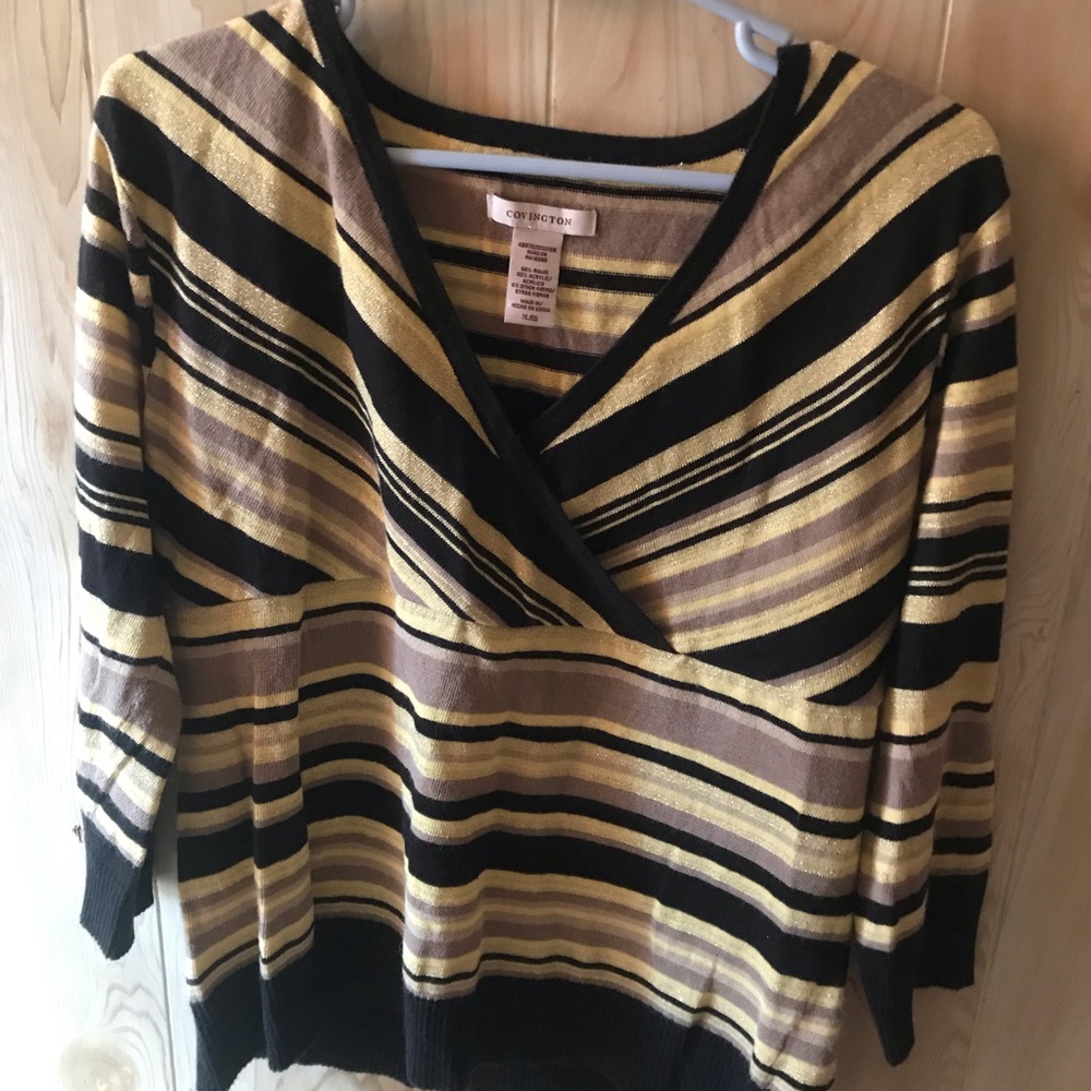 multicolor long sleeve shirt